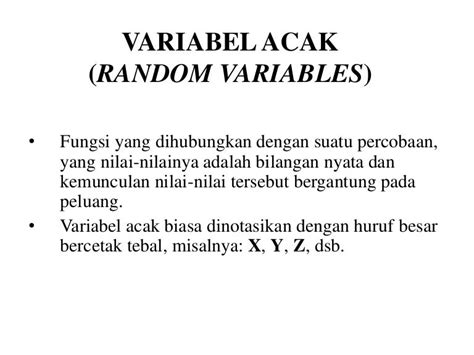 Image result for Variabel Acak