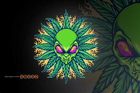 Image result for Alien Weed Wallpaper 4K