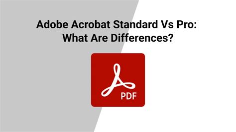 Adobe Acrobat vs Adobe Reader に対する画像結果