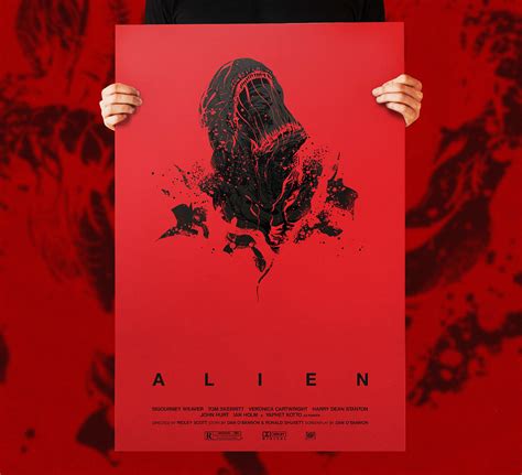 Image result for Alien Movie Poster Info PNG