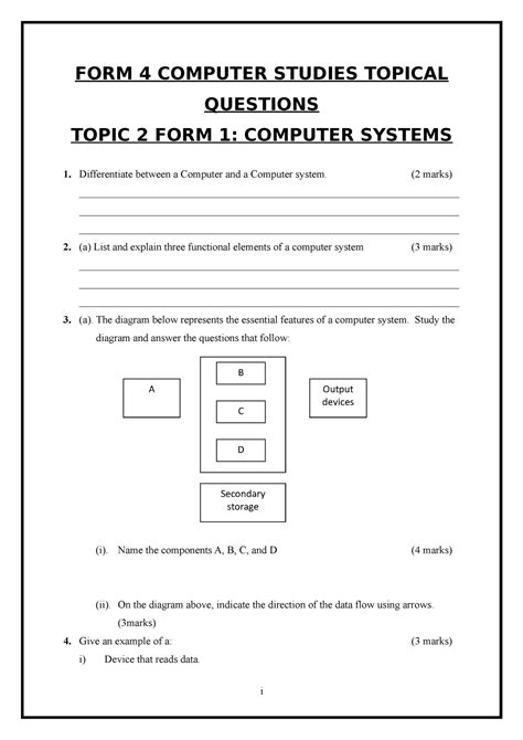 Image result for Computer Studies Questions and Answers