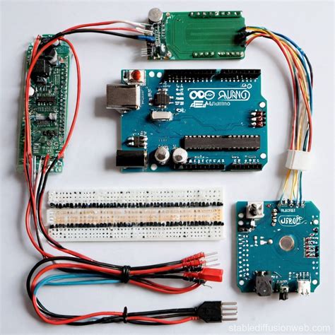 Toradh íomhá ar Schematic Electronic Arduino