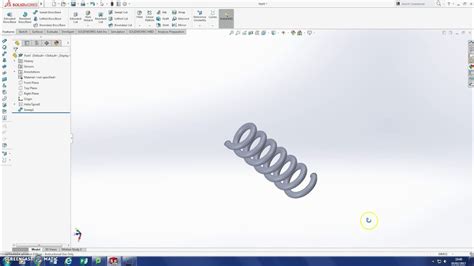 Image result for How to Make a Spring SolidWorks