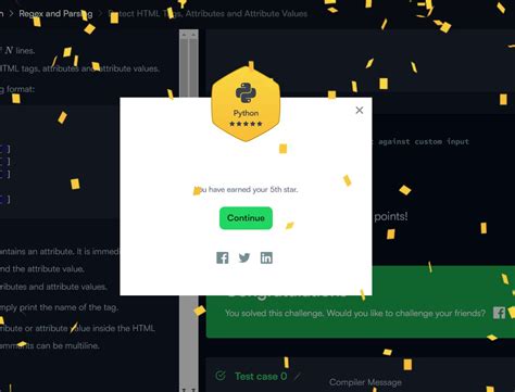 Image result for Python HackerRank Badge