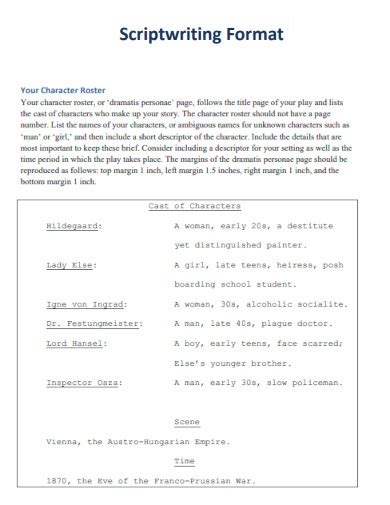 Image result for Themes Script Writing Examples