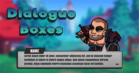 Image result for Game Dialog Box Asset