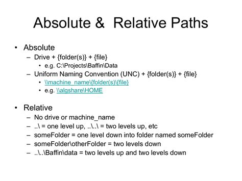 Absolute vs Relative File Path-साठीचा प्रतिमा निकाल