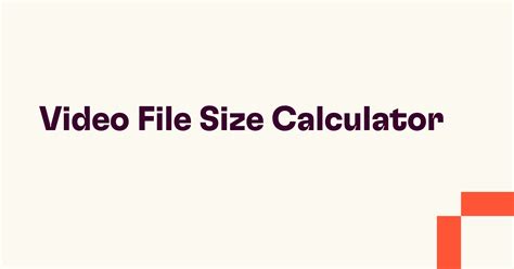 Image result for File Size Formula