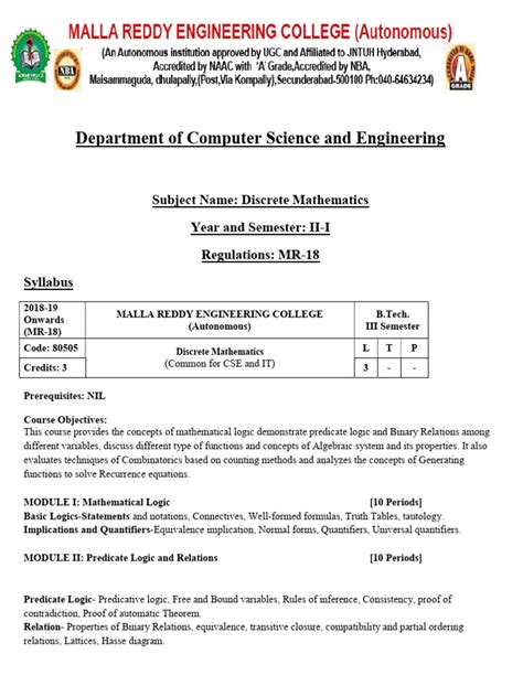 Discrete Mathematics Formulas PDF に対する画像結果