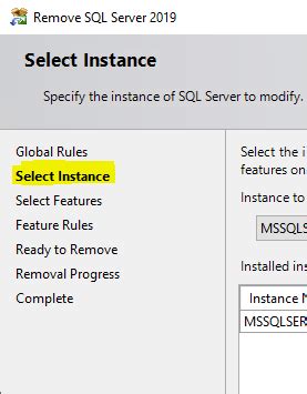 Résultat d’images pour SQL Server in Windows Add and Remove