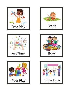 Afbeeldingsresultaten voor Visual Schedule Icons