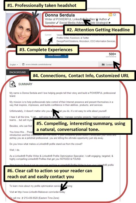 Image result for LinkedIn Profile Examples Customer Service