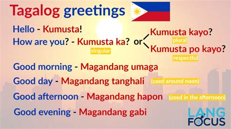 Image result for Tagalog Example
