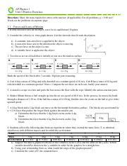 Image result for AP Physics 1 Unit 1 Practice Problems Printable