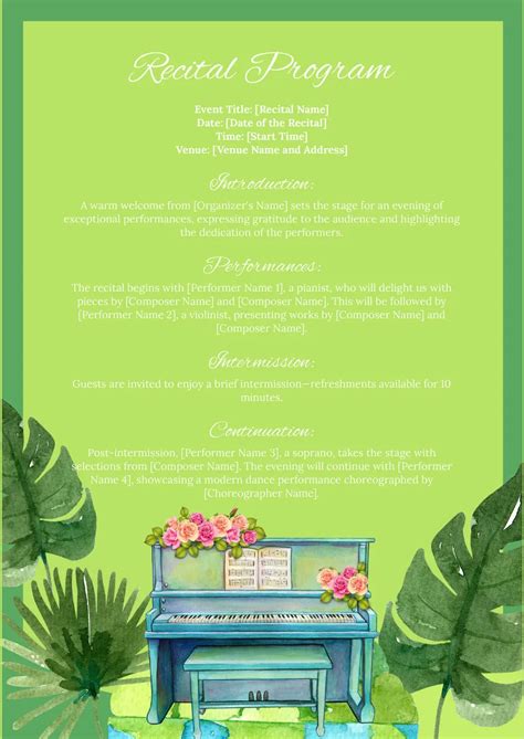 Toradh íomhá ar Grade 6 Graduation Program Template