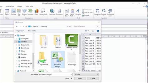 Image result for Embed Outlook Email in Excel