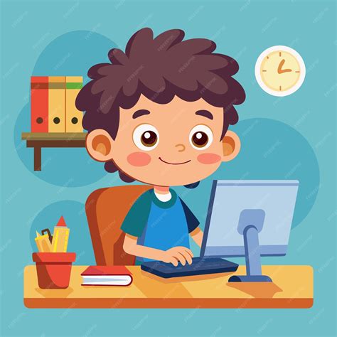 Image result for Kids Computer Study