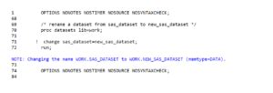 Image result for SAS Rename