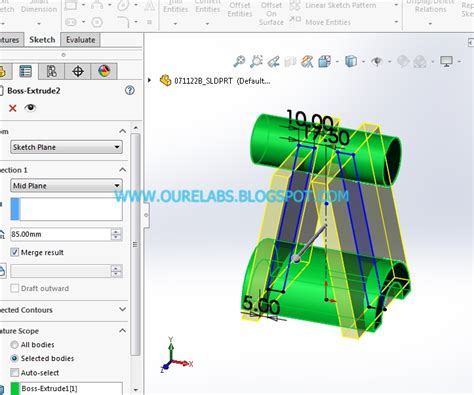 Image result for Beginners SolidWorks Project Drawing