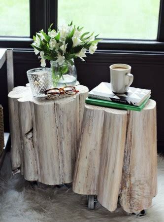 Image result for Modern Tree Trunk Entry Table Ideas