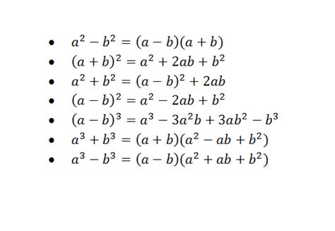 Math Formulas Algebra に対する画像結果