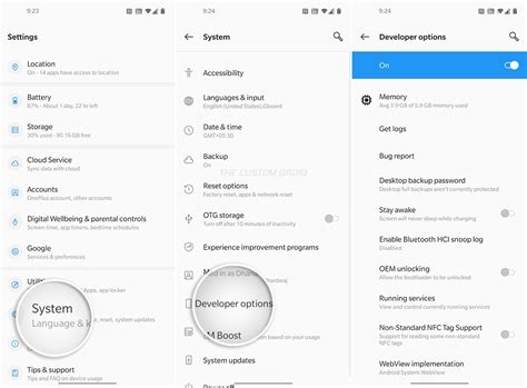 Image result for One Plus 6 Developer Options