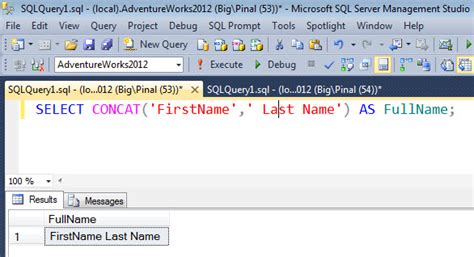 Image result for SQL Concatenate Strings