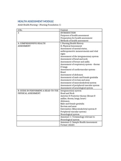 Image result for Pshycal Assessment Module