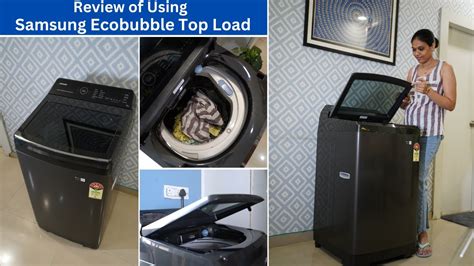 Samsung Ecobubble Top Load washing Machine | Honest Review - YouTube
