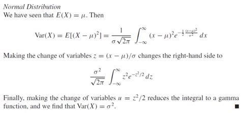 Image result for Variance for Normal Distribution