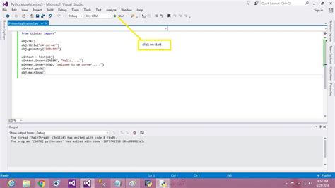 Python GUI Builder Visual Studio に対する画像結果