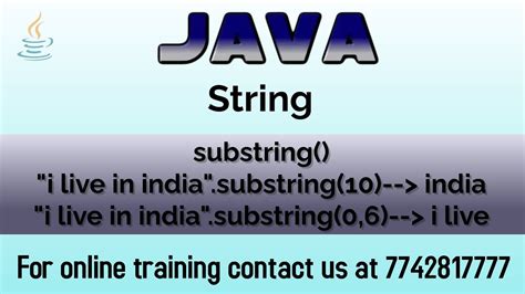 Image result for Java Get Substring