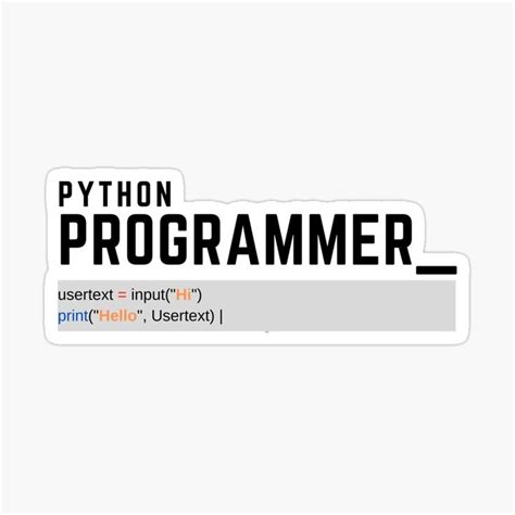 Image result for If Sticker for Python PPT