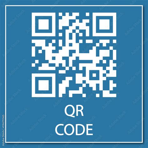 Logo QR code. Stock Vector | Adobe Stock