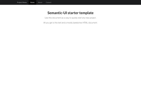 Afbeeldingsresultaten voor Semantic UI Templates