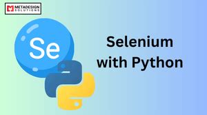 Image result for Selenium with Python and Testing Tools Image