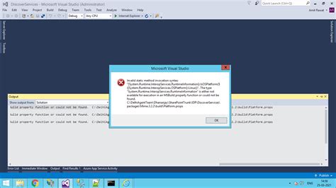 Toradh íomhá ar Windows 8 Visual Studio Error