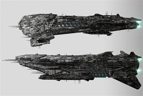 Alien Spaceship Concept Art