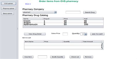 Image result for Pharmacy Console Java