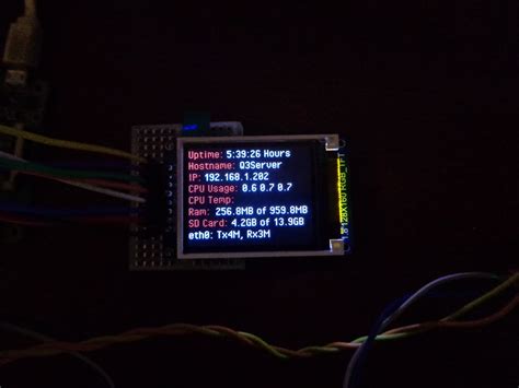 Toradh íomhá ar Raspberry Pi Foto