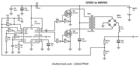 Toradh íomhá ar Electronic Components Drawing