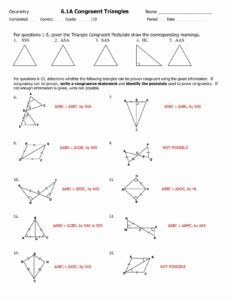 Image result for Triangle Congruence Worksheet Answer Key Back Side