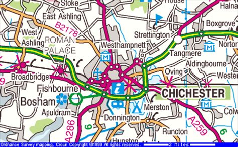 Image result for Chichester Postcode Map