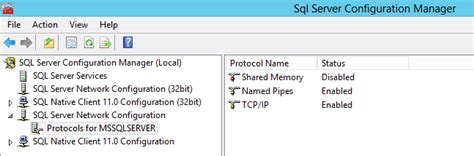 Image result for SQL Server Configuration Manager Protocol for MS SQL Server Properties