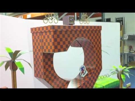 Image result for Green Hill Zone Papercraft