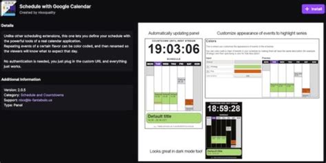 Image result for Stream Schedule Maker