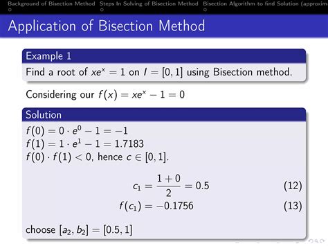 Bisection method | PDF