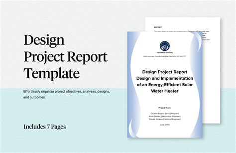 Structural Design Project Report Template に対する画像結果