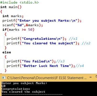 Image result for Else If in C Programming Syntax