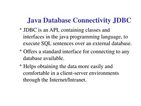 Image result for Java Database Connectivity